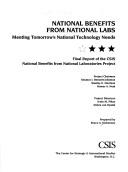 Cover of: National benefits from national labs by Bruce A. McKenney