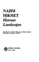 Cover of: Human landscapes by Nâzım Hikmet