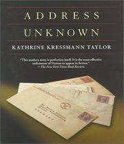 Cover of: Address unknown