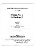 Cover of: Optical Fibers in Medicine Ii/713 | 