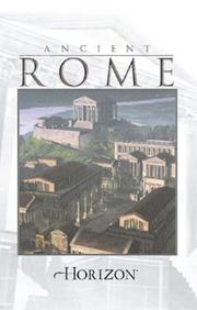 Cover of: Ancient Rome by Horizon, Robert Payne
