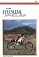 Cover of: Honda Cr125R and Cr250R 1992-1996 by Edward Jacobs