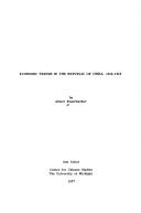 Cover of: Economic Trends in the Rep of Chi (Michigan papers in Chinese studies) by Albert Feuerwerker