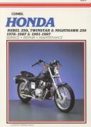 Cover of: Clymer Honda Rebel 250 & Twinstar, 1978-1997.