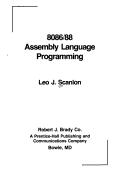 Cover of: 8086/88 Assembly Language Programming