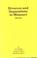 Cover of: Divorces and Separations in Missouri, 1808-1853