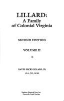 Cover of: Genealogic and Historical Notes on Culpeper County, Va