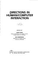 Cover of: Directions in Human/Computer Interaction (Human-computer Interaction) by Albert Badre, Ben Shneiderman