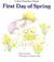 Cover of: First day of spring
