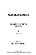 Cover of: Masterplots II.