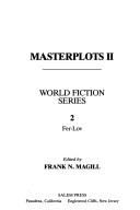Cover of: Masterplots II by edited by Frank N. Magill.