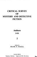 Cover of: Critical survey of mystery and detective fiction: authors