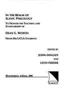 Book cover: In the Realm of Slavic Philology  | Leon Ferder