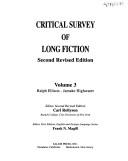 Cover of: Critical Survey of Long Fiction by 