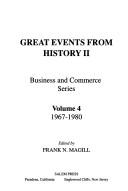 Cover of: Great Events From History Volume 4