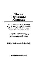 Cover of: Three Dynamite Authors by Donald E. Herdeck