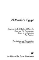 Cover of: Al-Mazini's Egypt by Ibrāhīm ʻAbd al-Qādir Māzinī