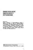 Cover of: Immunologic deficiency syndrome: papers