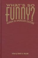 Cover of: What's so funny?: humor in American culture