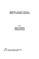 Cover of: Pathfinder Associative Networks: Studies in Knowledge Organization (Ablex Series in Computational Sciences)