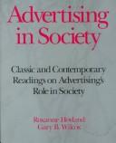 Cover of: Advertising in society: classic and contemporary readings on advertising's role in society