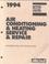 Cover of: 1994 Mitchell air conditioning & heating service & repair