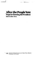 Cover of: After the People Vote by Walter Berns