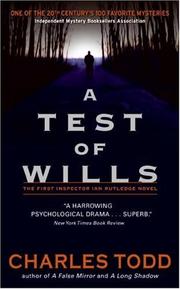 Cover of A Test of Wills (Inspector Ian Rutledge Mysteries)