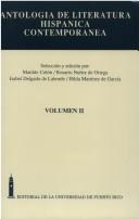 Cover of: Antología de literatura hispánica contemporánea by [compiladoras] Matilde Colón ... [et al.].