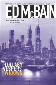 Cover of: Lullaby/Vespers/Widows