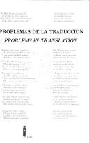 Problems in translation =