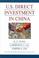 Cover of: United States Direct Investment in China, 2000