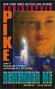 Cover of: Remember Me #1 | Christopher Pike