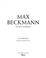 Cover of: Max Beckmann