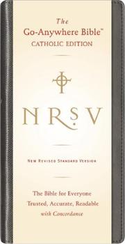 Cover of: NRSV Go-Anywhere Bible CE (Black)