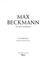 Cover of: Max Beckmann Self-Portraits (Rizzoli/Gagosian Gallery Publications)