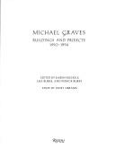 Cover of: Michael Graves, buildings and projects, 1990-1994 by Graves, Michael, Graves, Michael