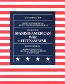 Cover of: Spanish American War to Vietnam War: Critical Thinking in U. S. History