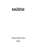 Cover of: Chaissac by Barbara Nathan-Neher