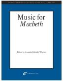 Cover of: Music for Macbeth (Recent Researches in the Music of the Baroque Era)