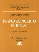 Cover of: Piano concerto by Josef Antonín Štěpán