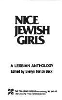 Cover of: Nice Jewish Girls by Evelyn T. Beck