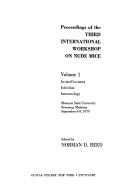 Cover of: Proceedings of the third International Workshop on Nude Mice, Montana State University, Bozeman, Montana, September 6-9, 1979