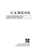 Cover of: Cameos: 12 small press women poets (The Crossing Press series of contemporary anthologies)