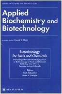 Cover of: Nineteenth Symposium on Biotechnology for Fuels and Chemicals (ABAB Symposium)