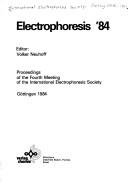 Cover of: Electrophoresis '84