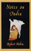 Cover of: Notes on India