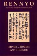 Cover of: Rennyo: The Second Founder of Shin Buddhism  by Minor Rogers, Ann Rogers