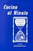 Cover of: Cocina Al Minuto by 