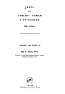 Cover of: Index of variant human fibrinogens by compiled and edited by Ray F. Ebert.